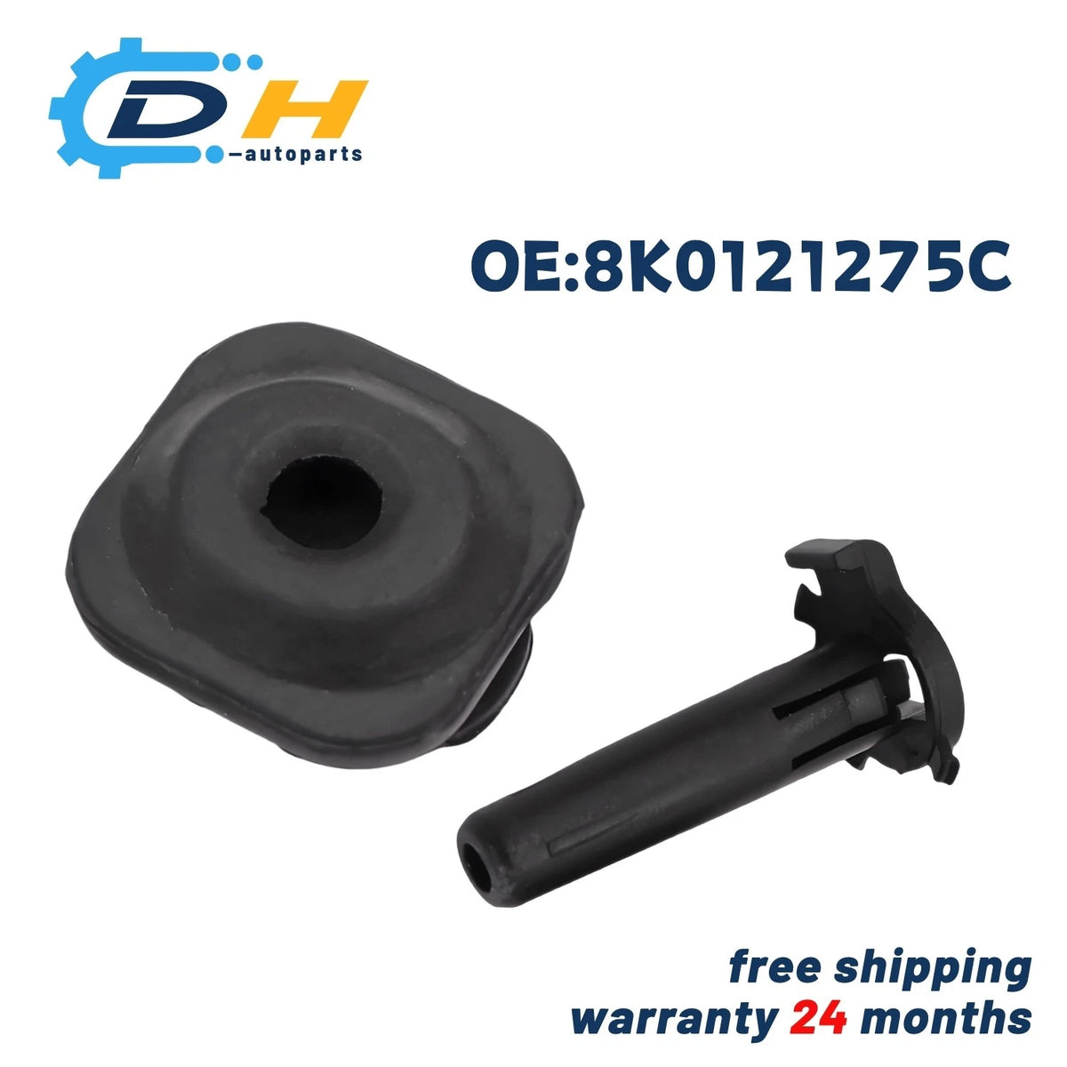 Upper Radiator Insulator Mount for Audi A4 A5 A6 Q3 Q5 (2008–2016) - 8K0121275C, WHT001506A