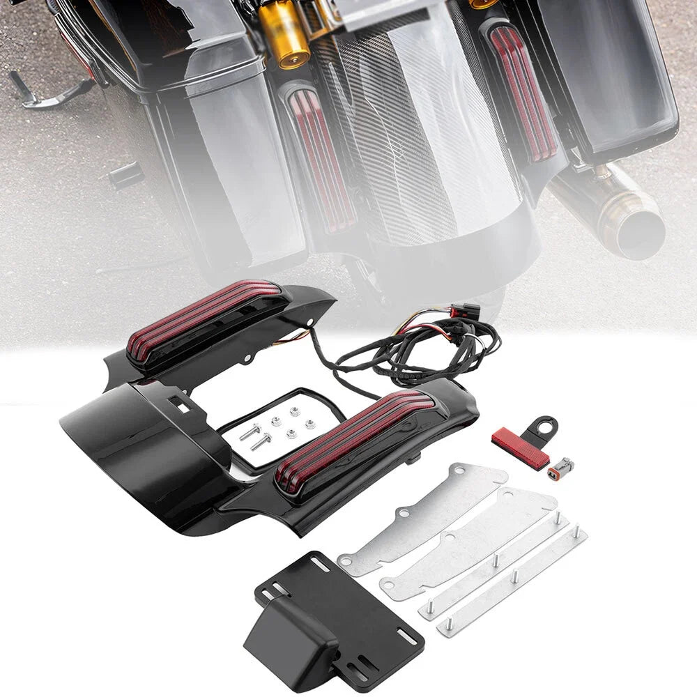 LED Rear Fender Extension Light for Harley Touring CVO (2014–2024)