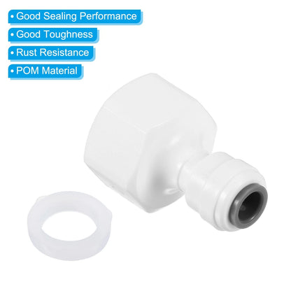 1/4" Tube to 1/2" NPT Female Push Connect for Various Applications