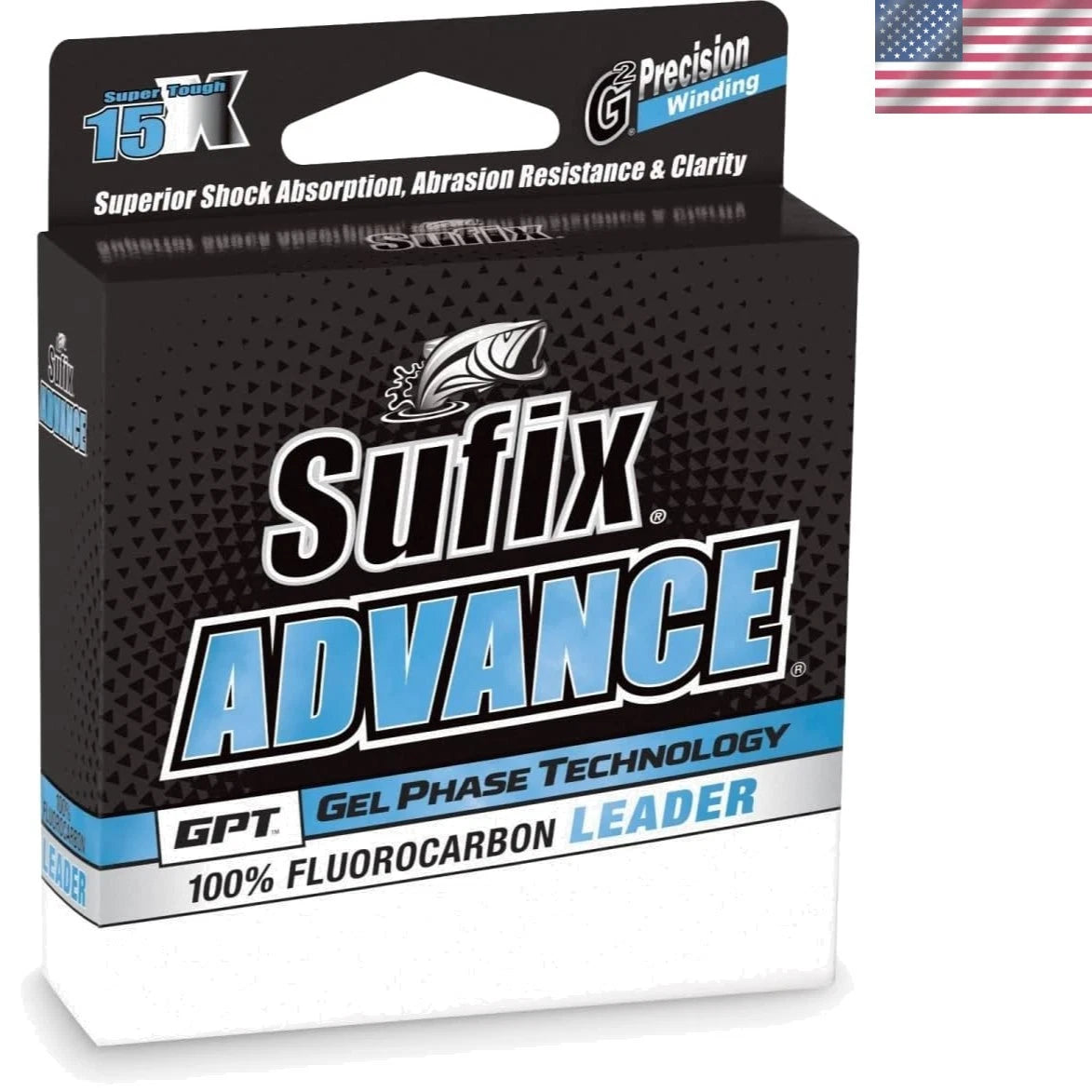 25 Yards 8 lb Clear Fluorocarbon Fishing Leader