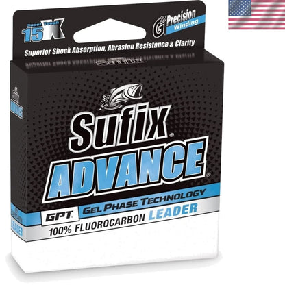25 Yards 8 lb Clear Fluorocarbon Fishing Leader