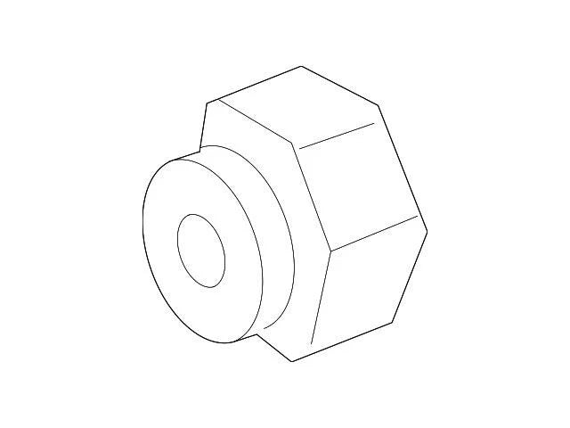 Control Arm Nut for Mercedes CLA45 AMG (2014–2019) 83249RDRH