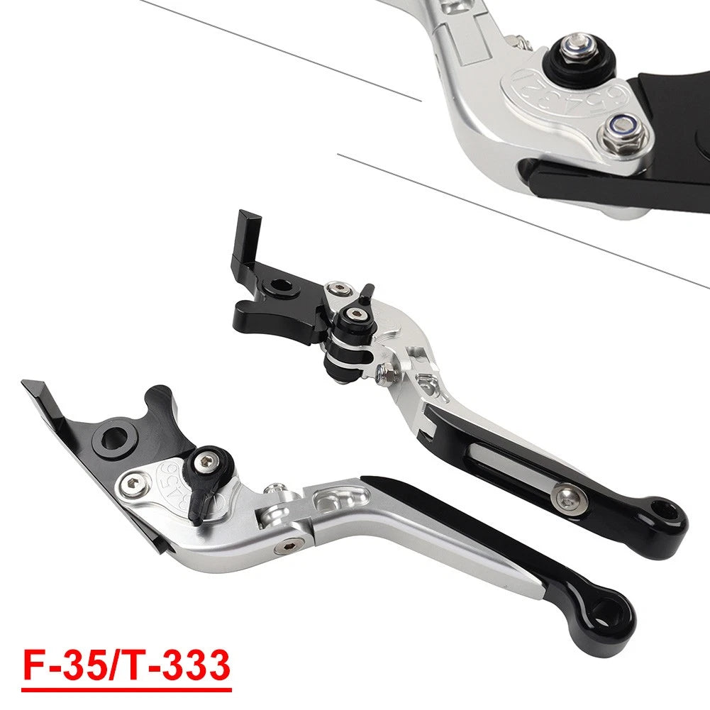 Folding Extendable Brake Clutch Levers for Daytona 675 (2013–2017)