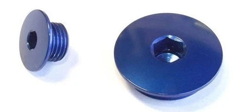 Engine Plugs for Yamaha YZ250FX, YZ450FX, YFZ450X (2015–2023) - Blue