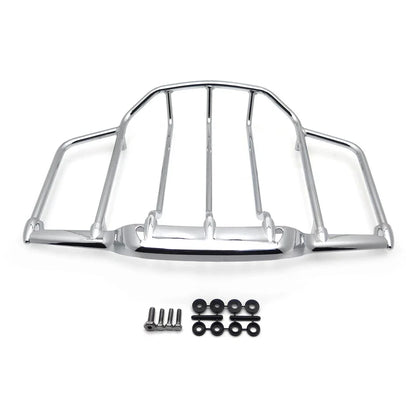 Chrome Luggage Rack for Harley Air Wing Tour Pak Trunk (1993–2013)