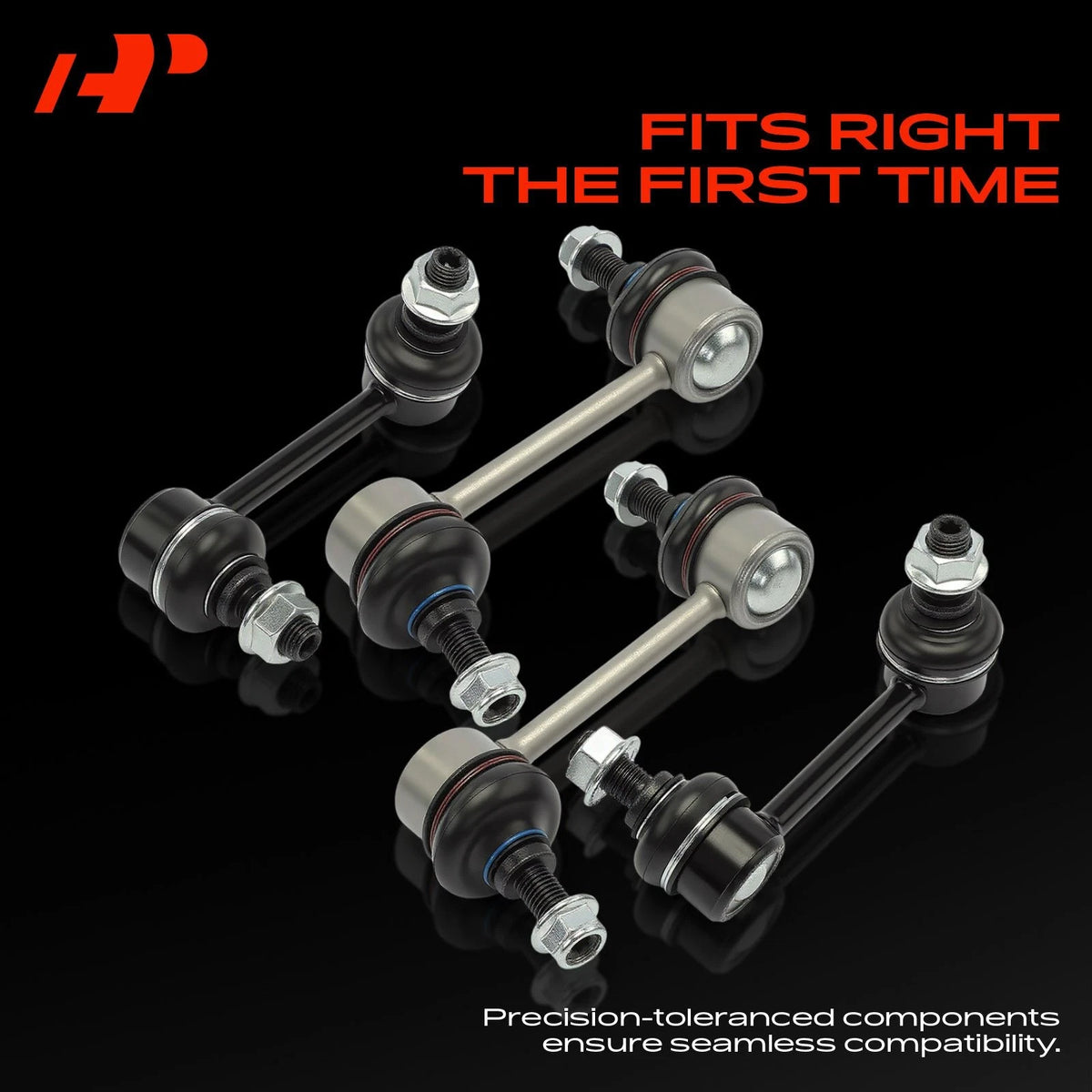 Set of 4 Sway Bar Links with Ball Joint for Mazda CX-9 (2007–2014) 7T4Z5A486AA, K750184, K750161, K750160