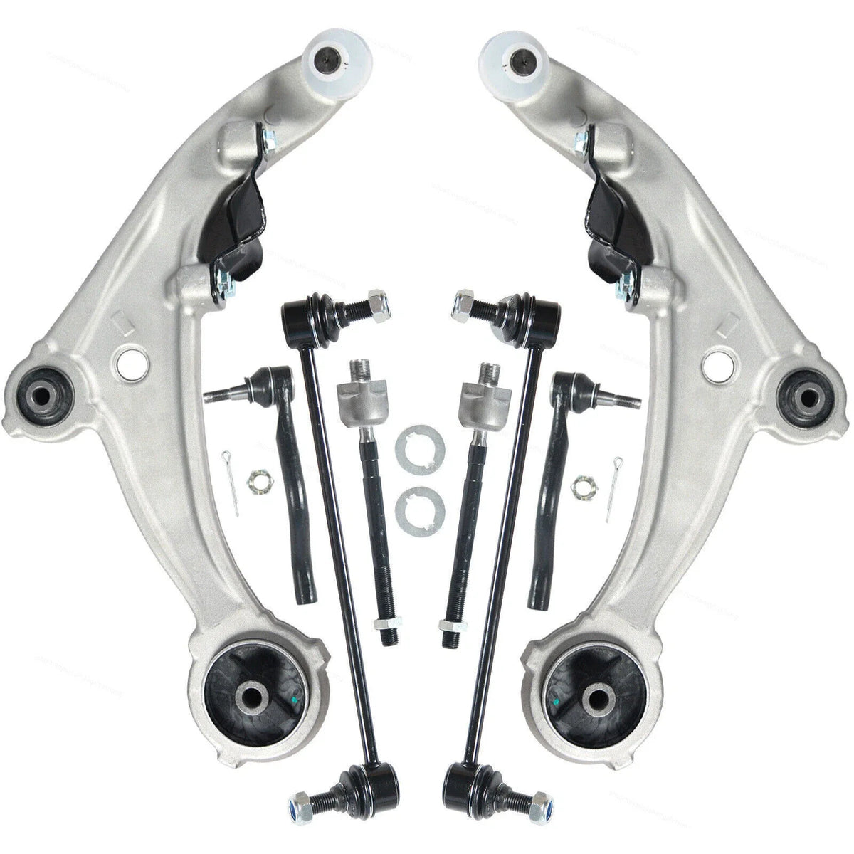 8PCS Suspension Kit Control Arms Tie Rod Sway Bar for Nissan Altima (2007–2013)