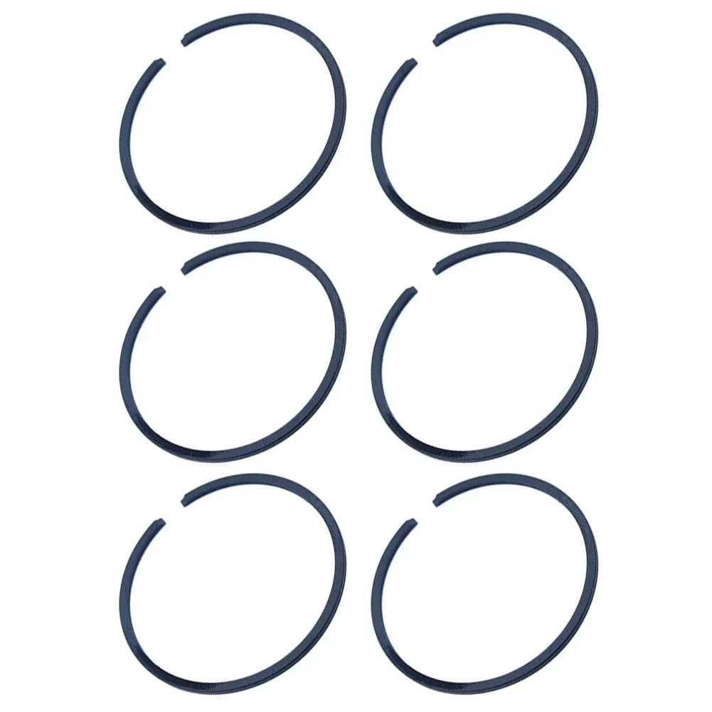 6pcs Piston Rings for 124CL 125E 125L 125R 128C FS120 FS160 (N/A)