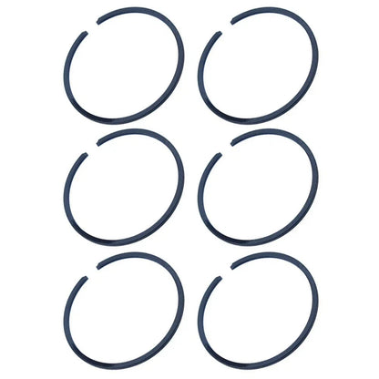 6pcs Piston Rings for 124CL 125E 125L 125R 128C FS120 FS160 (N/A)