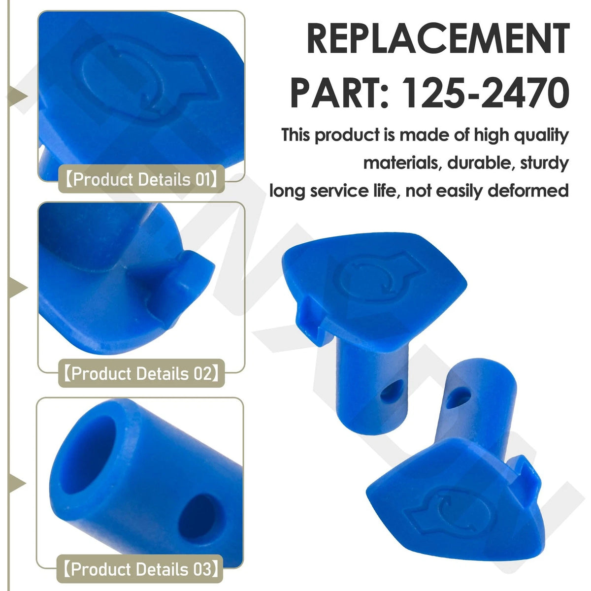 2X Button Switch for Toro Recycler Lawn Mower (125-2470)