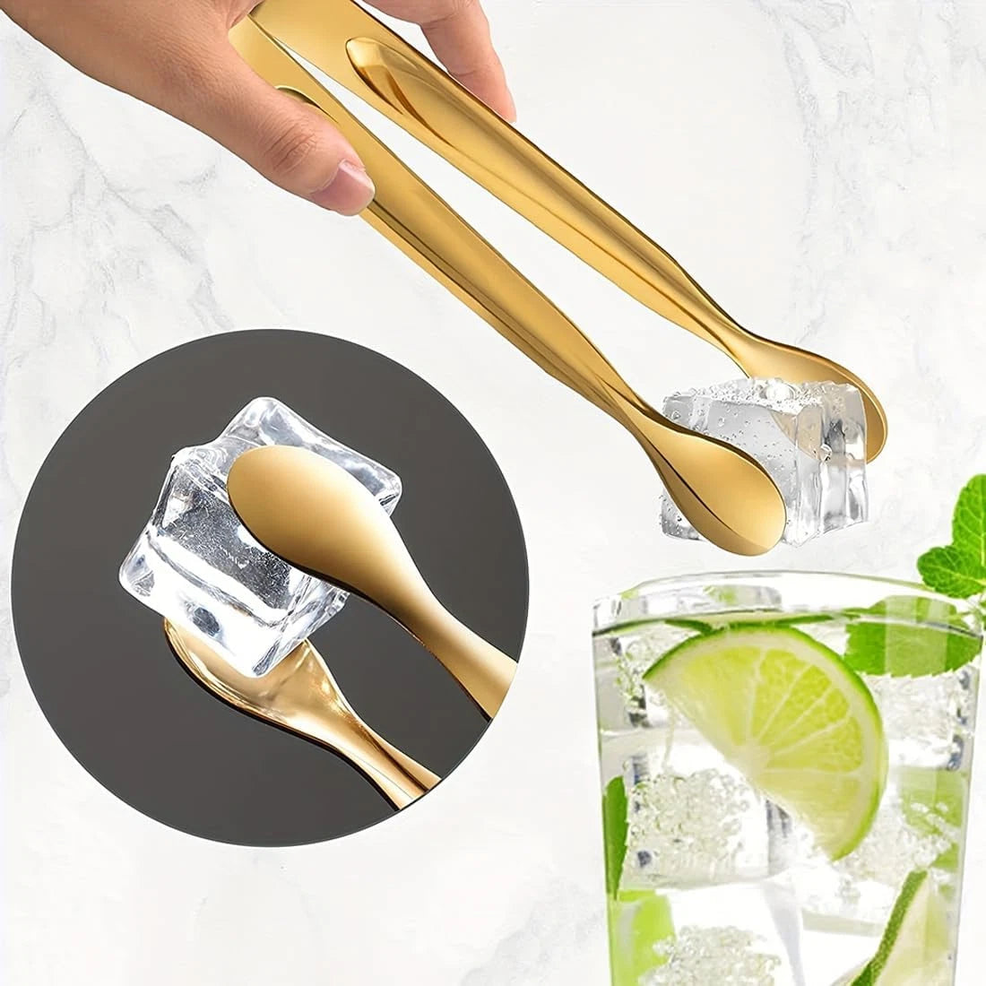 5 Pack 4 Inch Stainless Steel Mini Sugar Tongs for Appetizers Tea Party