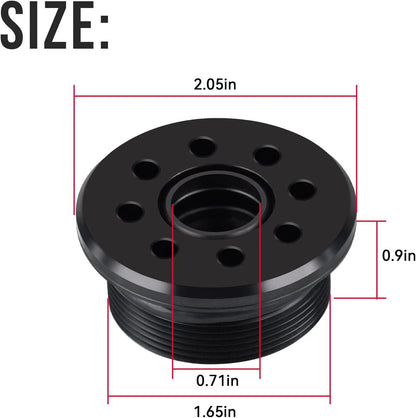 1x Screw Trim Cylinder Cap for Yamaha Outboard 115-225HP (1993–Present) 64E-43821-05, 48630-96J01