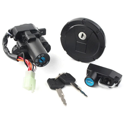 Ignition Switch & Fuel Gas Cap Key for Kawasaki KLX250/250S/SF (2006–2023)