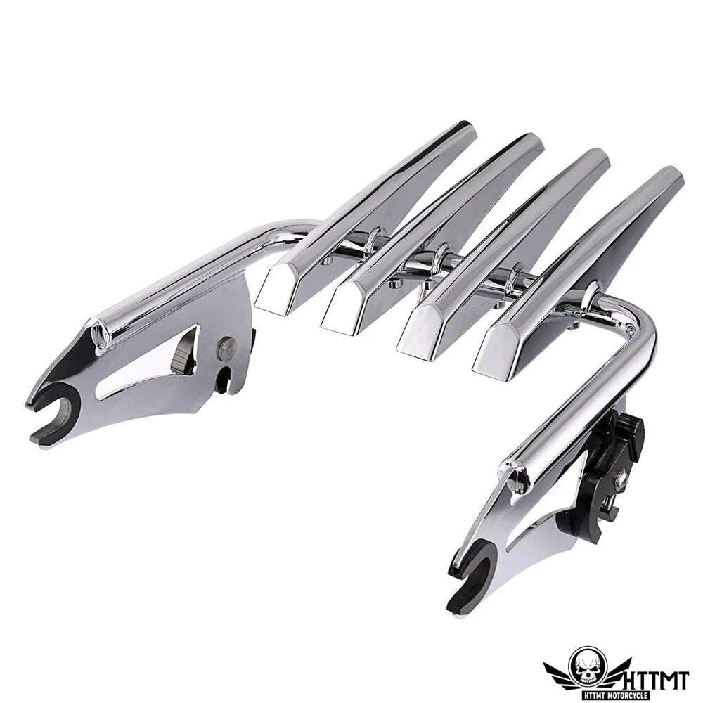 Detachable Skull Stealth Luggage Rack for Harley Touring FLHR FLTR (2014–2019)