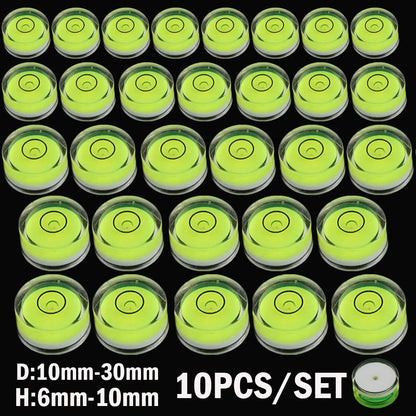 10PCS Mini Spirit Level Tool Kit for DIY Measuring