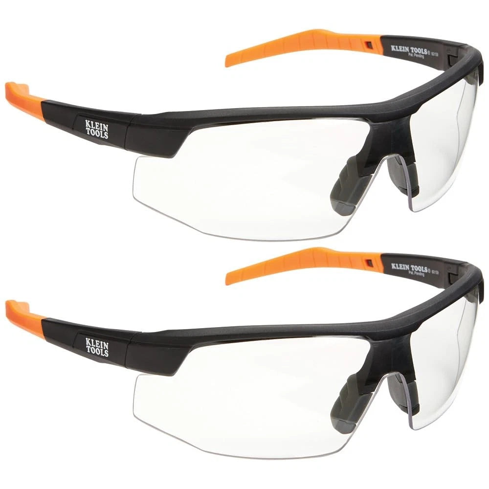 2X Safety Glasses for Klein Tools (PPE Protective Eyewear, Clear Lens)