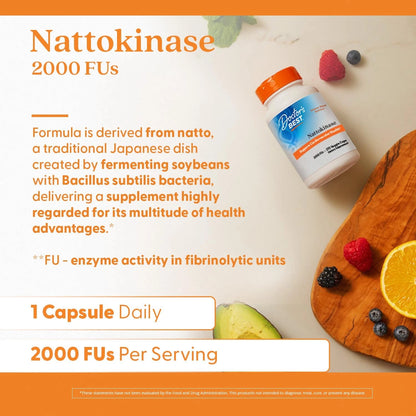 Nattokinase 270 Count for Doctor's Best (Pack of 1)