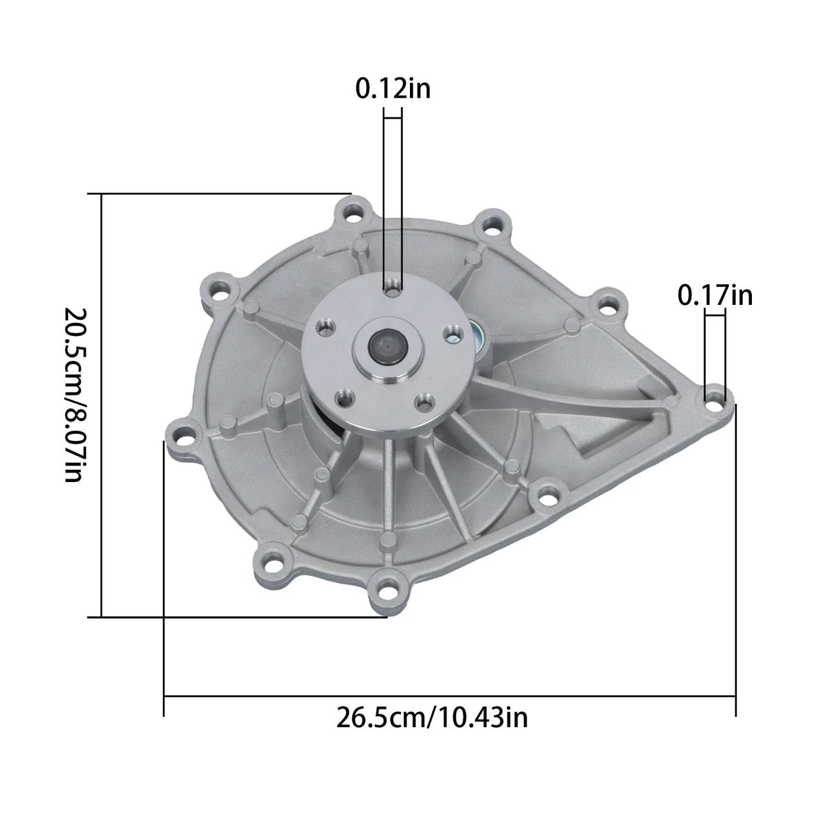 Water Pump for Detroit Diesel DD13 DD15 DD16 (2010–2023)