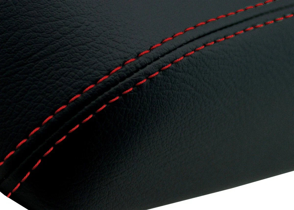 Center Console Armrest Cover for Honda Accord (1994–1997) Red Stitch