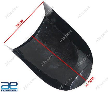 Double Seat Cowl for Royal Enfield GT Continental 650 (2018–2023) Black & Chrome