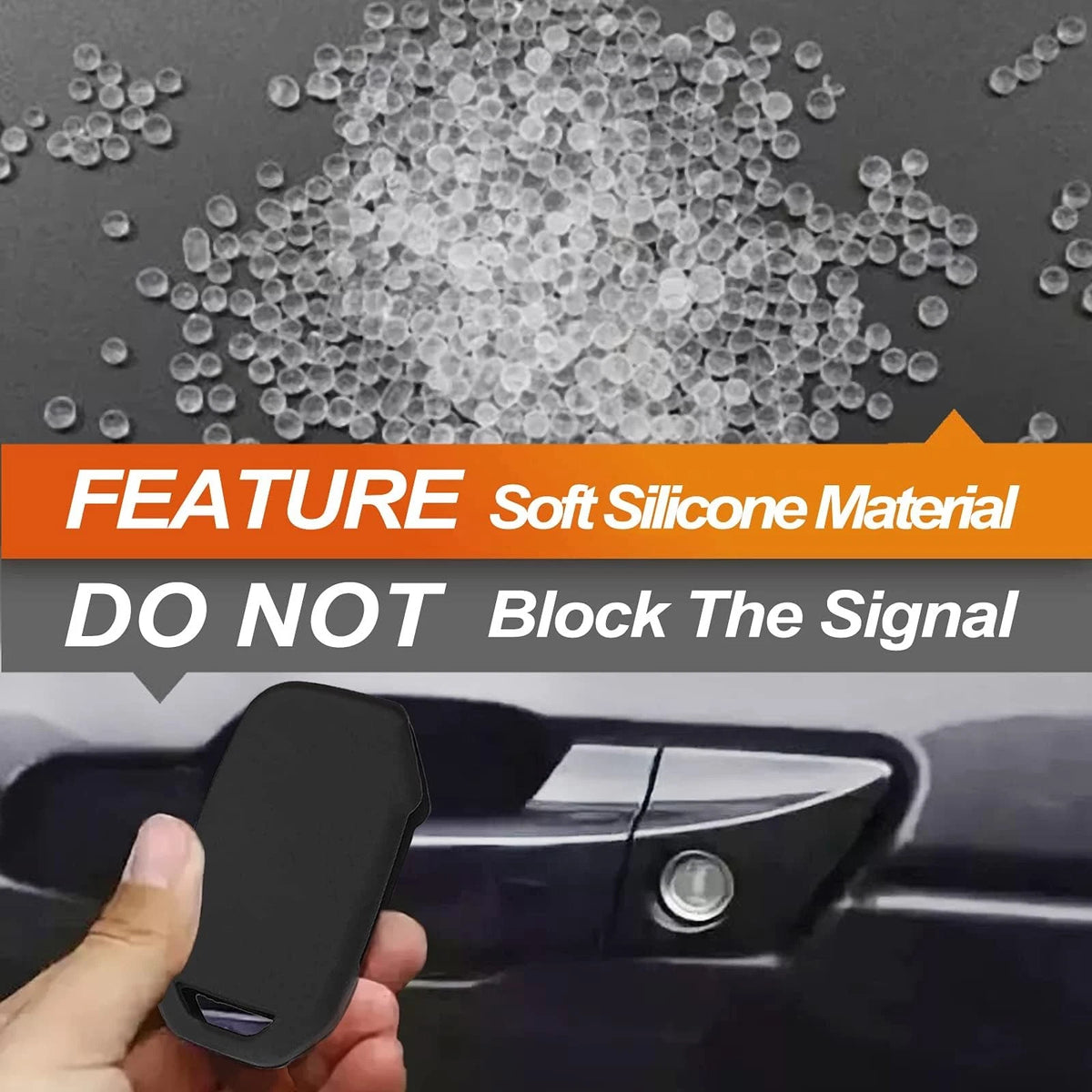 Silicone Key Fob Cover for Subaru WRX, Forester, Outback, Legacy (2015–2023)