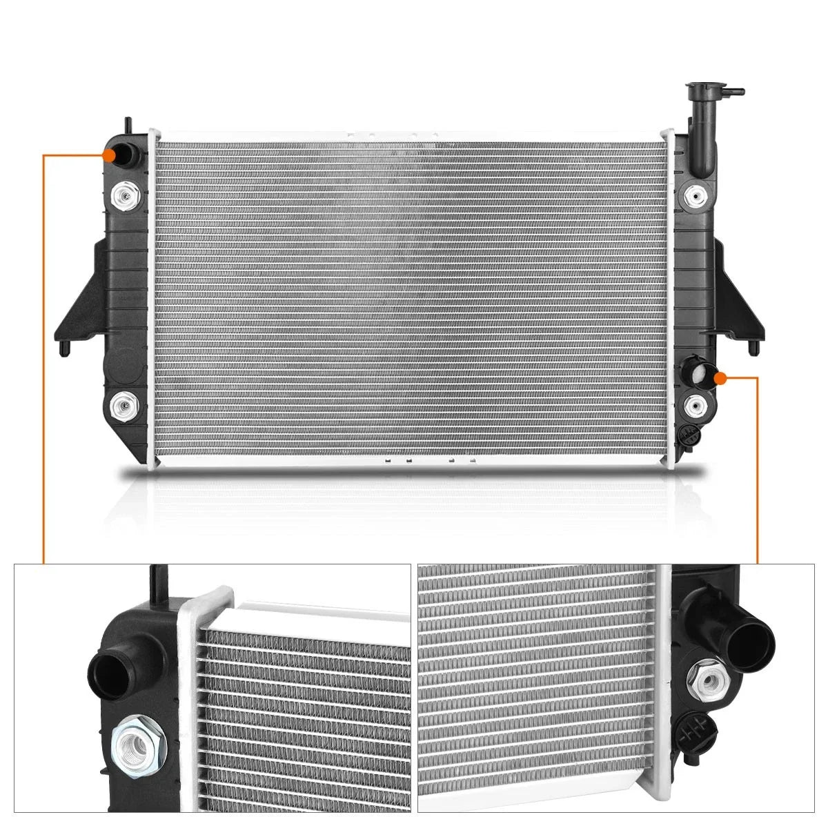 Aluminum Core Cooling Radiator for Chevy Astro/GMC Safari (1995) DPI-1688