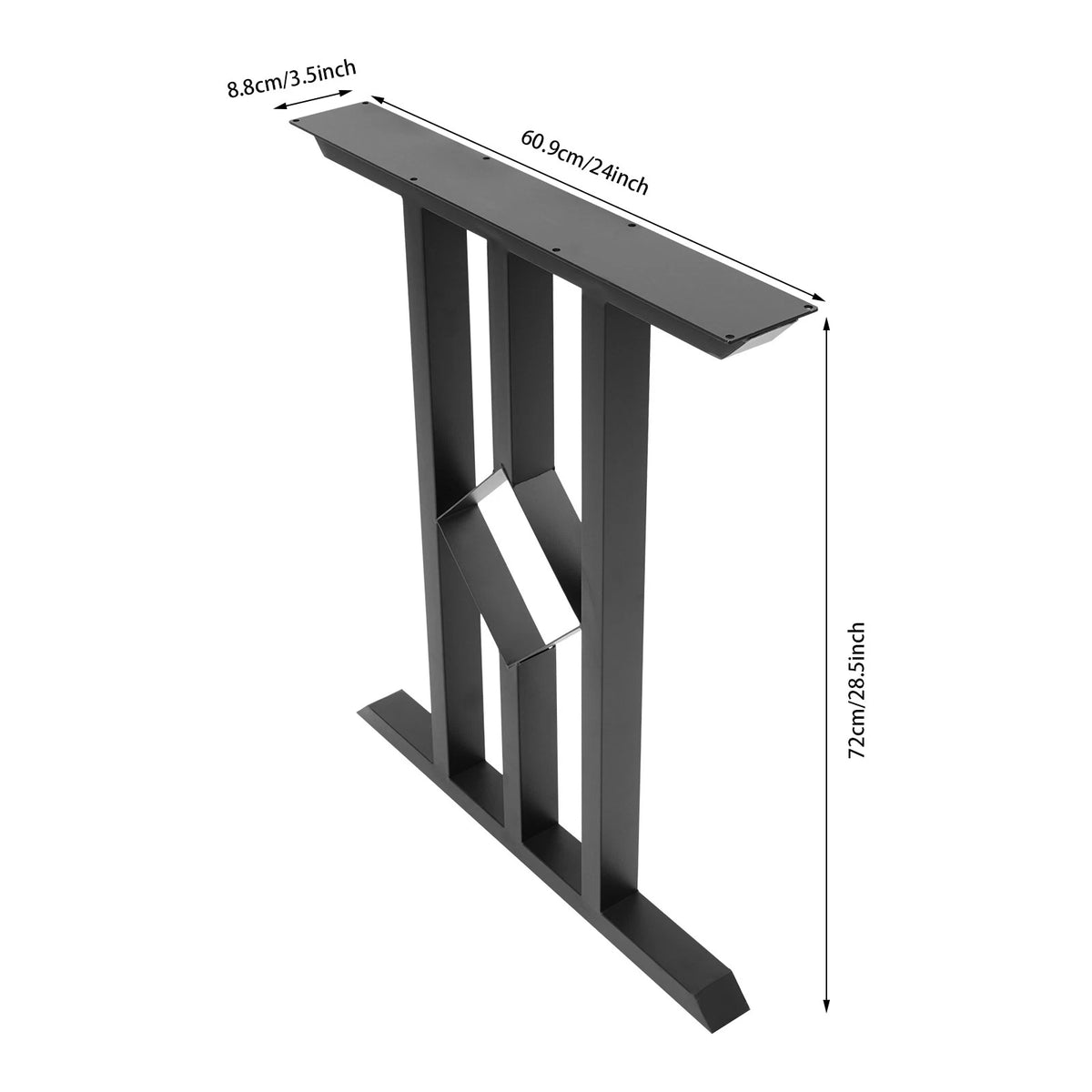 2X Metal Table Legs for Desk (28.5")