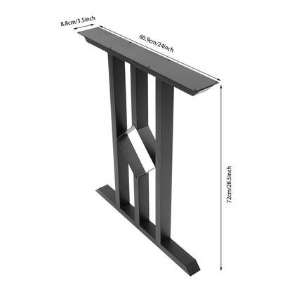2X Metal Table Legs for Desk (28.5")