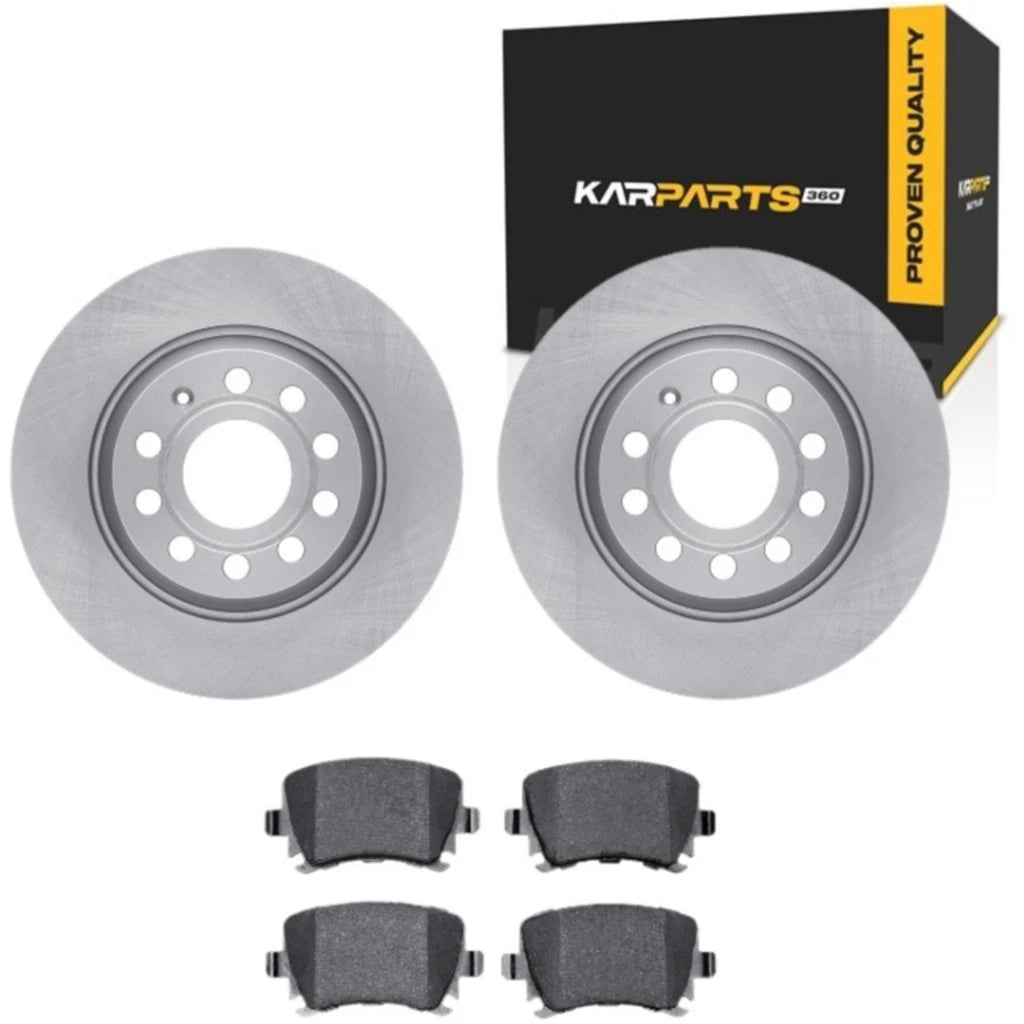 Rear Rotors for Volkswagen CC (2009–2017) ALX-PAU-DF-6612-74218-CLA6