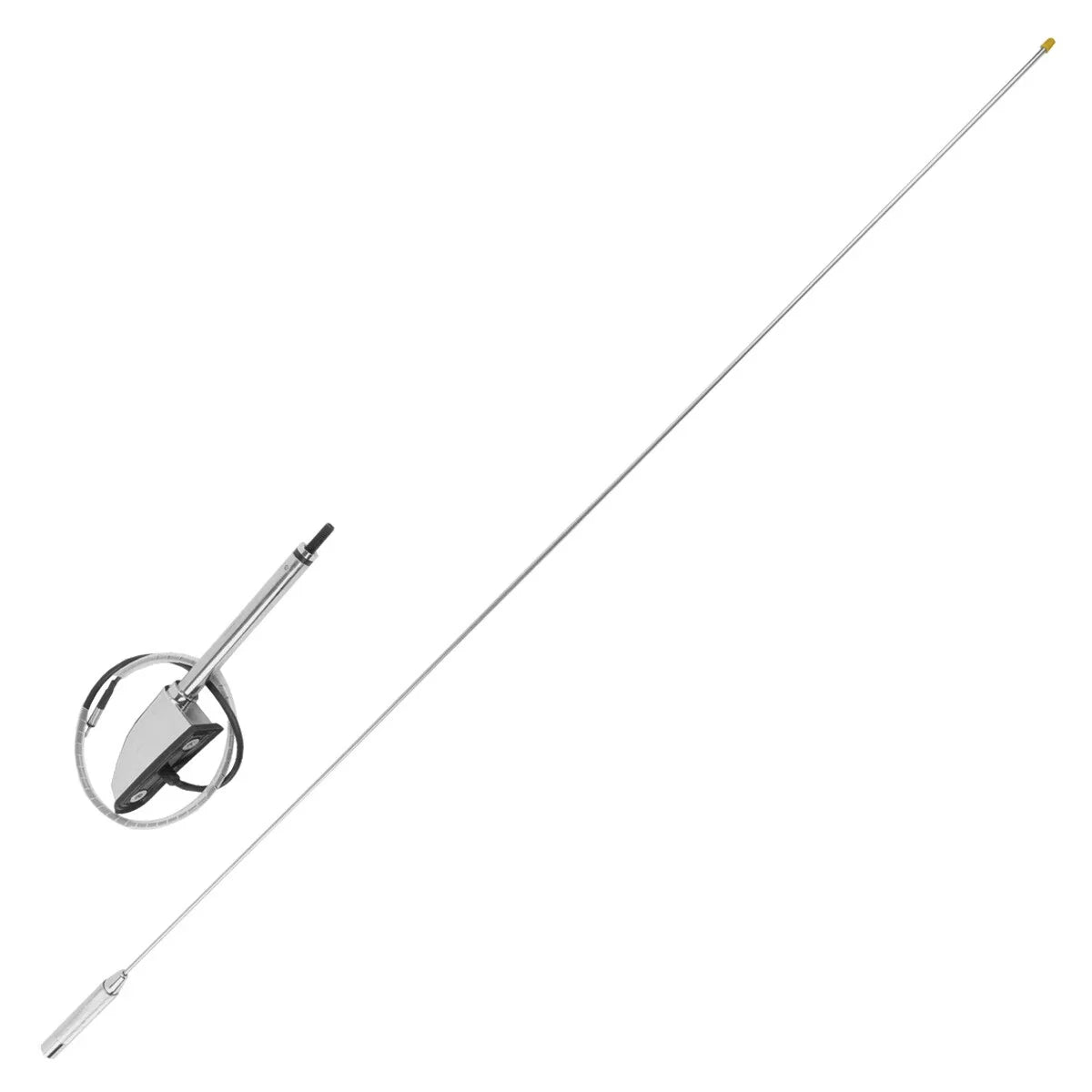 2X Antenna Kit Folding Mount for Honda Goldwing GL1800 GL1500 (2001–2017)