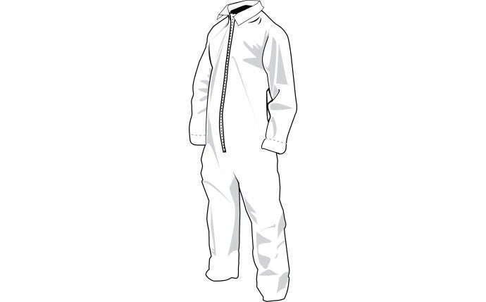 Heavy-Duty Crew Coverall for SAS Safety Corp Large