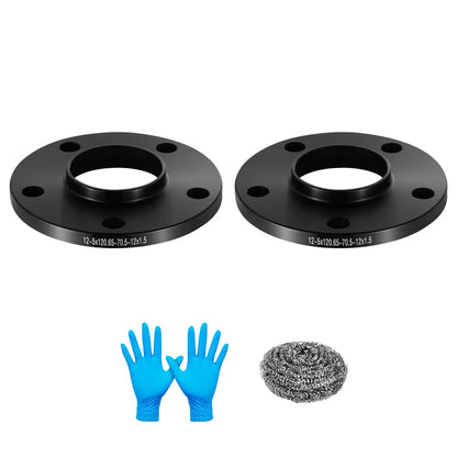 2X 12mm Hubcentric Wheel Spacers 5x4.75 5x120.65 for Chevy Corvette (1984–2018)