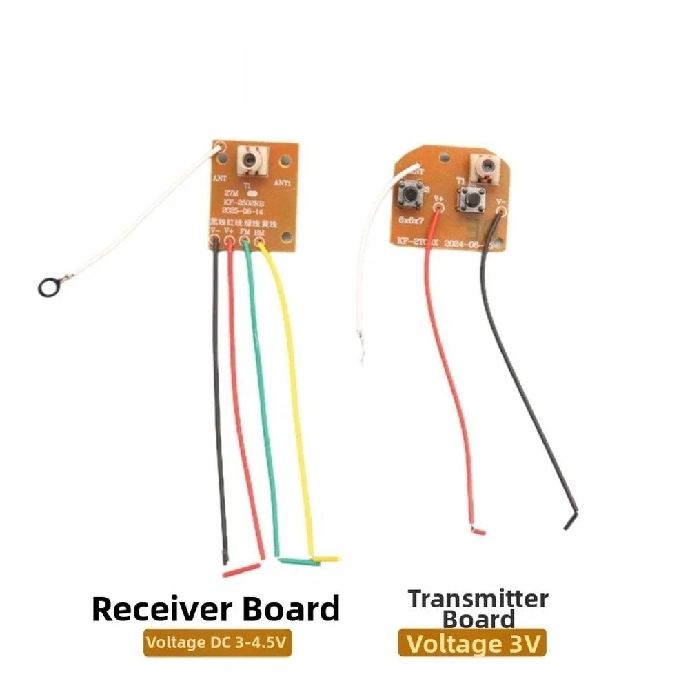 2X Channel Remote Control Module for DIY Cars