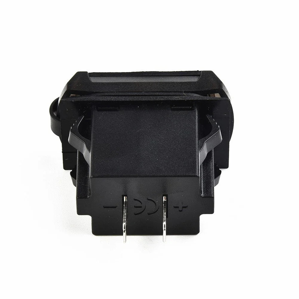 Dual USB Rocker Switch Panel Socket for Car Boat (12V 24V)