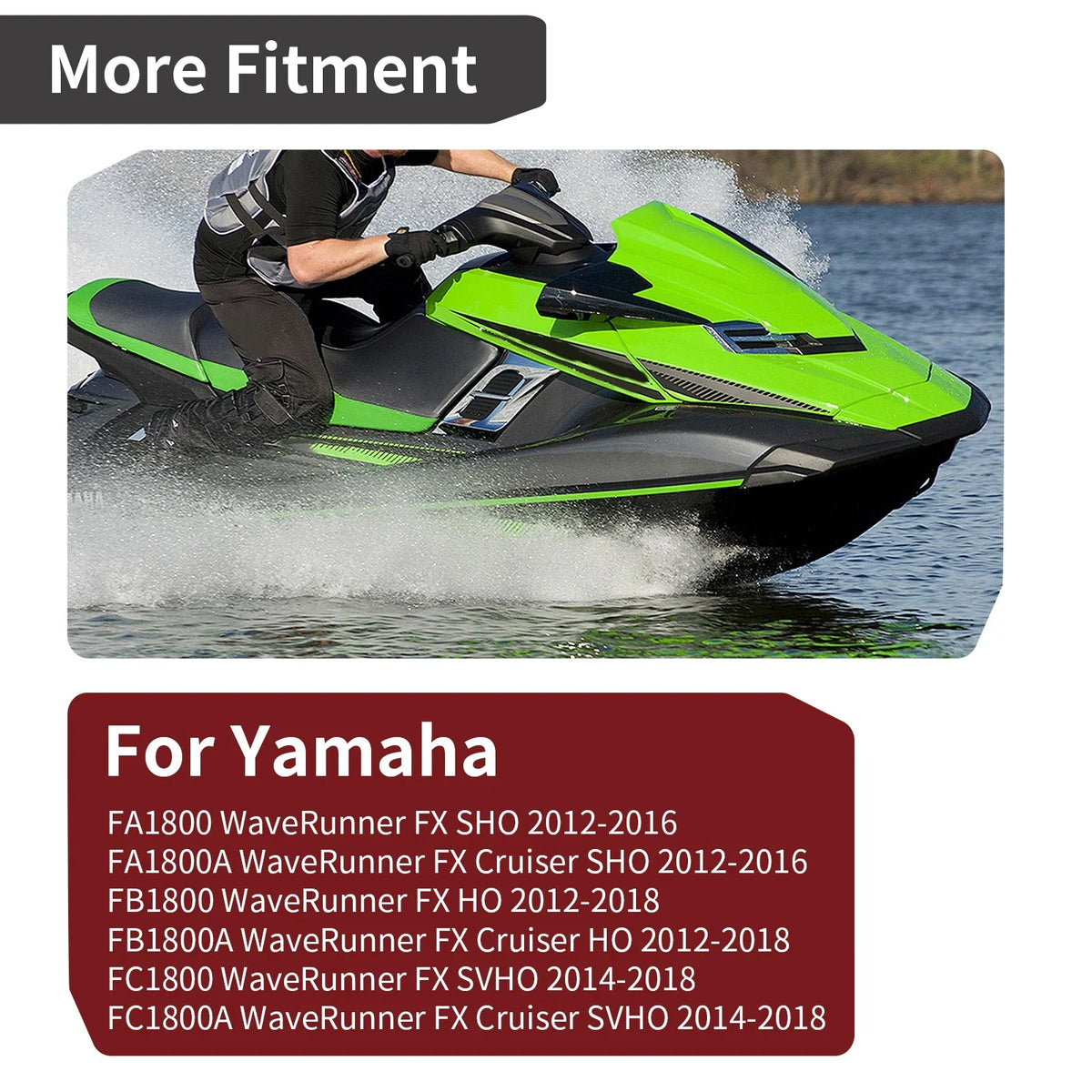 Glove Box Lid Hatch Lock w/Pin for Yamaha WaveRunner FX (2008–2023)