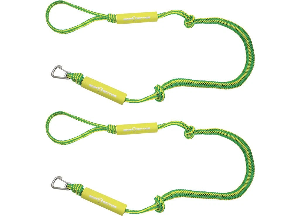 2X Bungee Dock Line for PWC - 4' Green/Yellow (3006.2574)