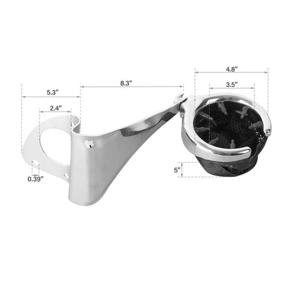 Rear Drink Cup Holder for Harley Tri Glide Ultra Classic (2014–2024)