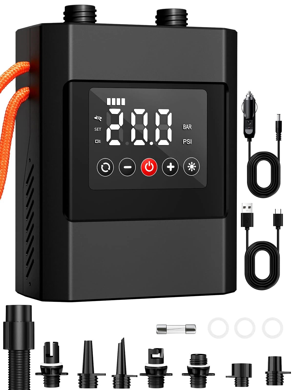 20psi Electric Paddle Board Pump for Rechargeable Use