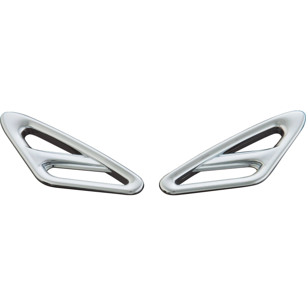 Set of 2 Chrome Front Fender Filler Accents for GL1800 (2001–2017) 52-801