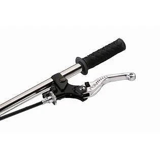ASV C5 Silver Shorty Clutch Lever for Ducati Monster 795 796 (2010–2013)