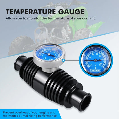 In-Line Temp Gauge Cooler for Suzuki Quadsport Z400 LTZ400 (2003–2014)