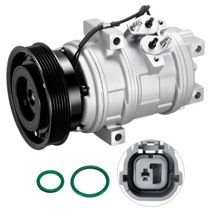 A/C Compressor with Clutch 6-Groove Pulley for Acura CL 3.2L (2001–2003)