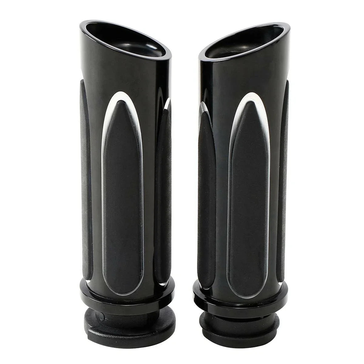 1'' CNC Electric Handle Bar Grips for Harley Electra Glide (2014–2023)