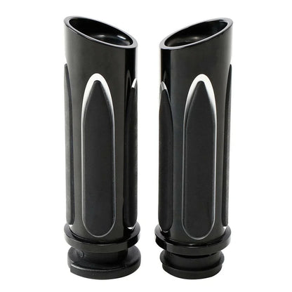 1'' CNC Electric Handle Bar Grips for Harley Electra Glide (2014–2023)