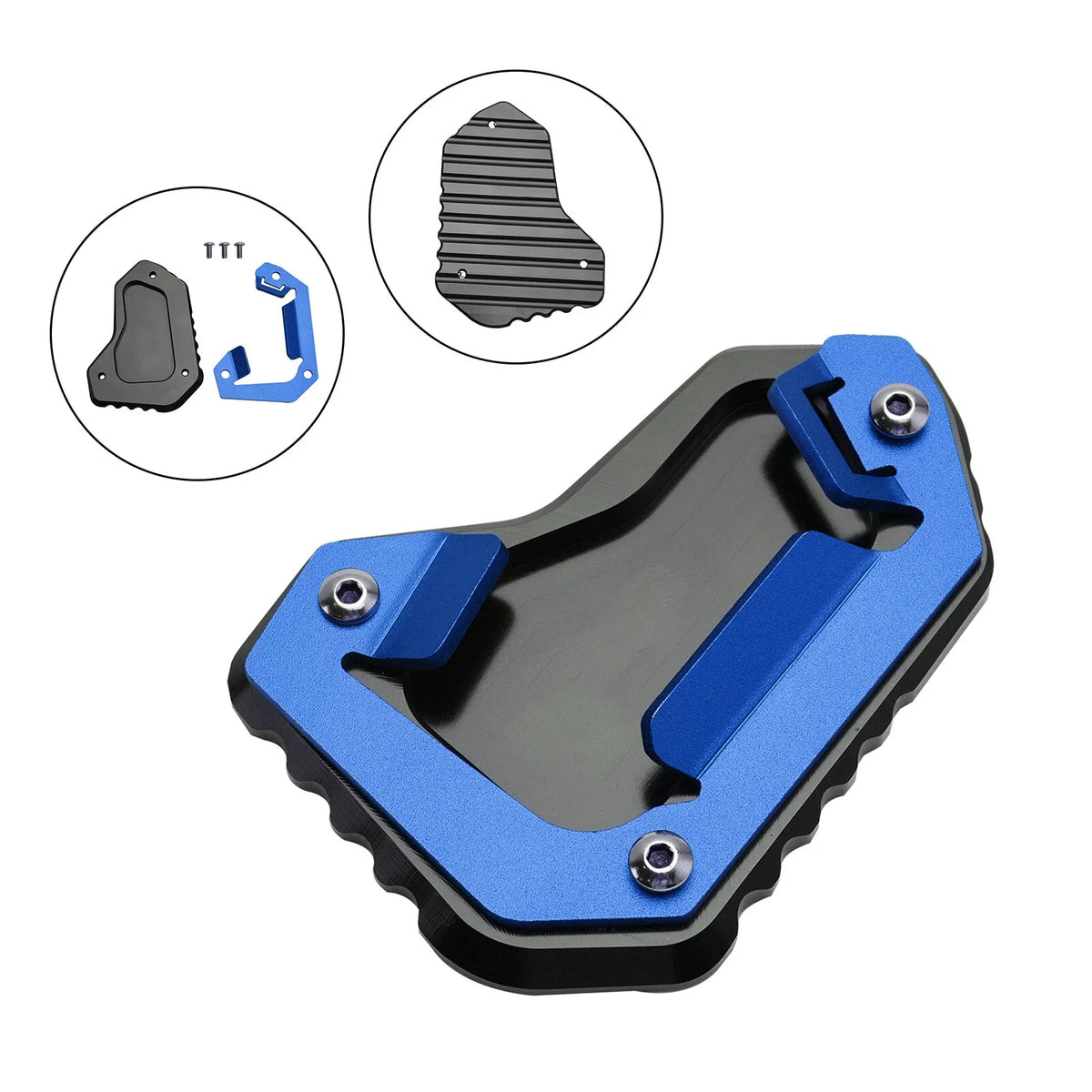Kickstand Enlarged Plate Pad for Tiger 1200 Explorer (2012–2015) V13VG