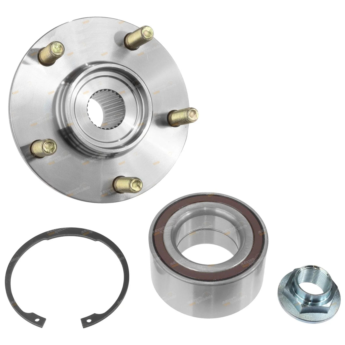 Front Wheel Bearing Hubs for Mitsubishi Outlander ZJ 4N14 4J11 (2012-2020)