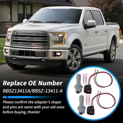 Side Marker Light Bulb Socket Wiring for Ford F-150 F250 Super Duty (2015–2023)