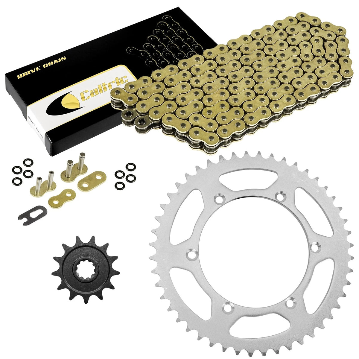 Gold O-Ring Drive Chain & Sprockets Kit for Kawasaki KX250F (2004–2005) EG3071FS171XO