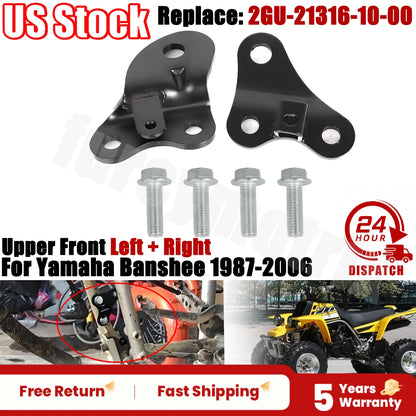 Motor Mounts for Yamaha Banshee (1987–2006) Left + Right + Engine Bolts