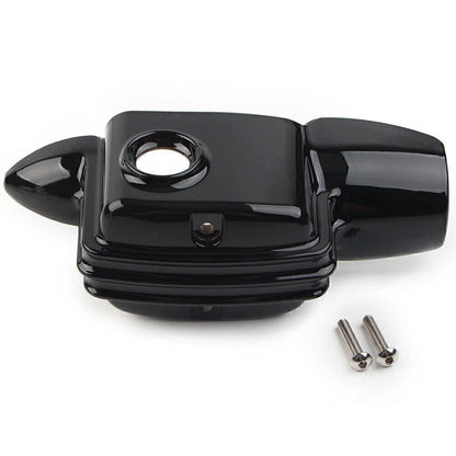 Black ABS Rear Brake Master Cylinder Cover for Harley Touring Electra Glide (2008–2021)